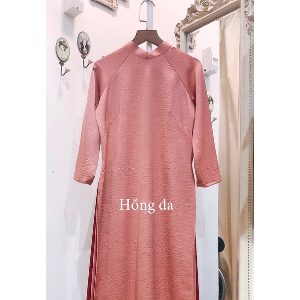 Áo Dài và Quần lẻ Tây Thi Màu Trơn