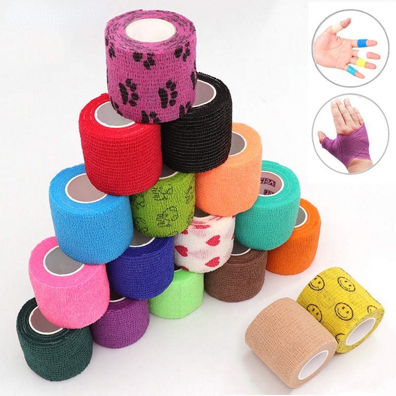 Cuộn Băng Quấn Bảo Vệ Bàn Tay Và Cổ Tay Bằng Vải Không Dệt Co Giãn 4.5m