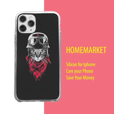 Ốp lưng IP Siêu phẩm mèo yêu silicon dẻo, chống sốc cho Iphone 5 6 7 8 SE Plus X Xmas 11 12 Pro Mini KUT072100054