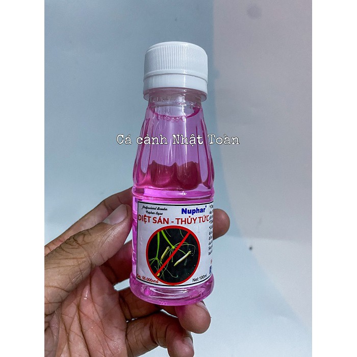 DIỆT SÁN, THỦY TỨC BỂ CÁ NUPHAR 100ML