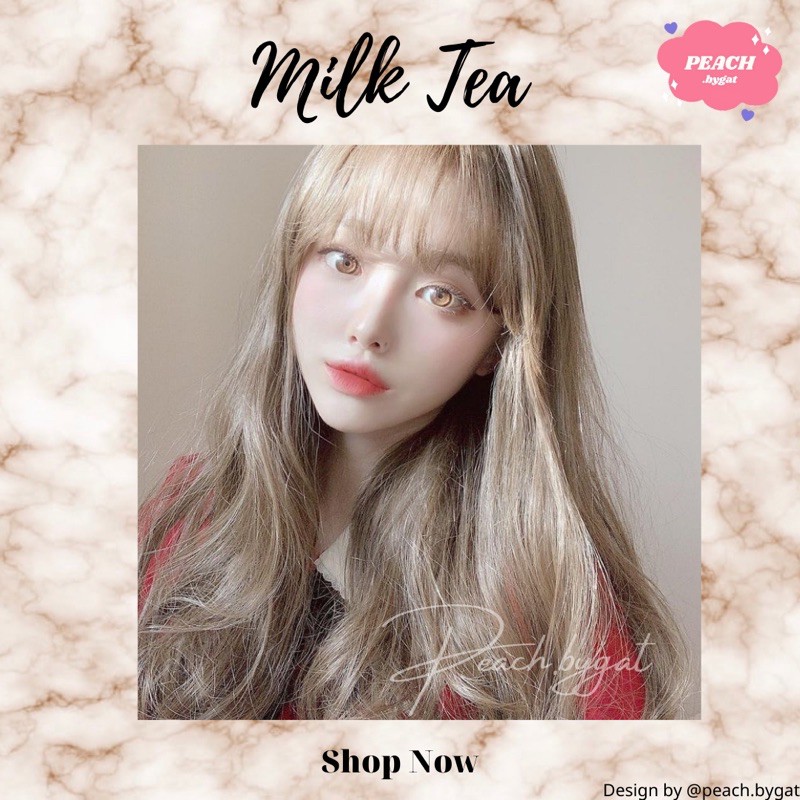 Thuốc nhuộm NÂU TRÀ SỮA peach.bygat, peach.bygat, peach.bygat | BigBuy360 - bigbuy360.vn