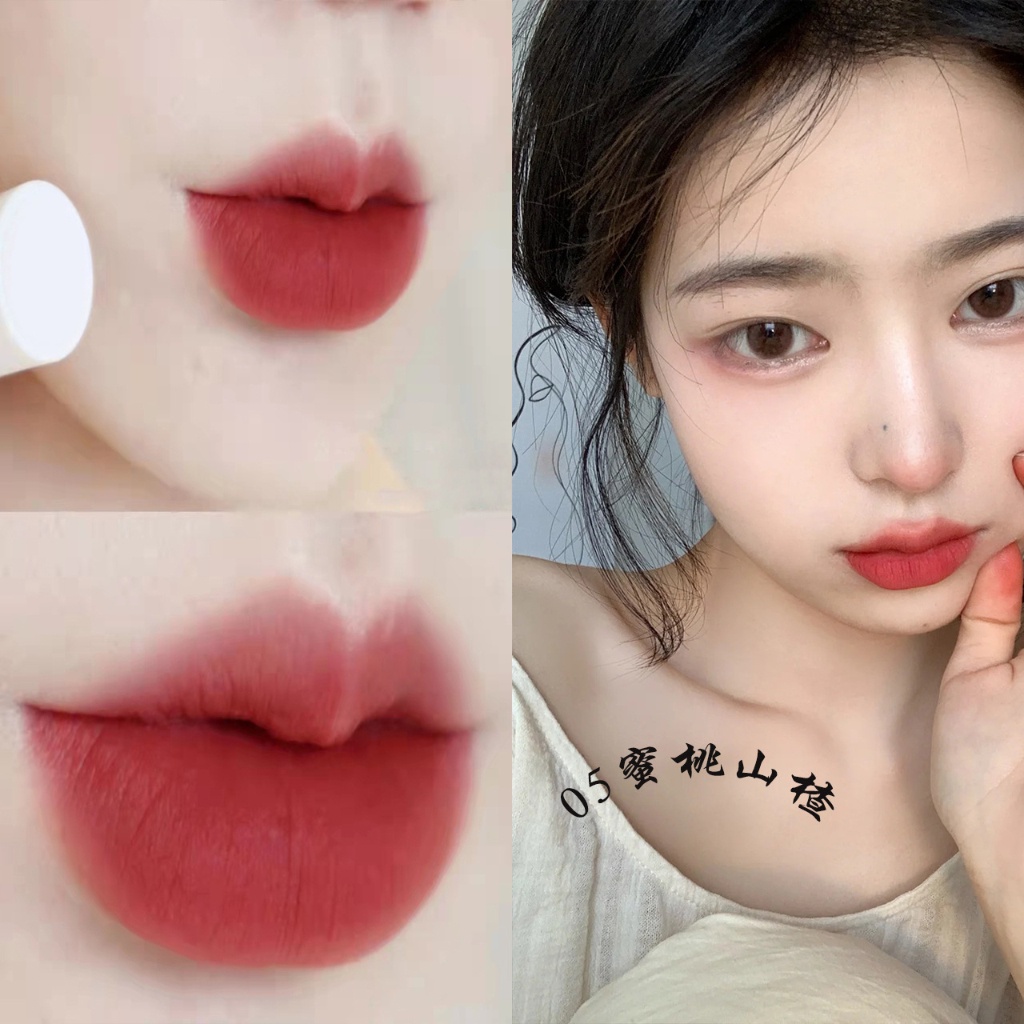 Son Môi Màu Nhung Lì Không Dính Ly Mềm Mịn Hiệu DAIMANPU
