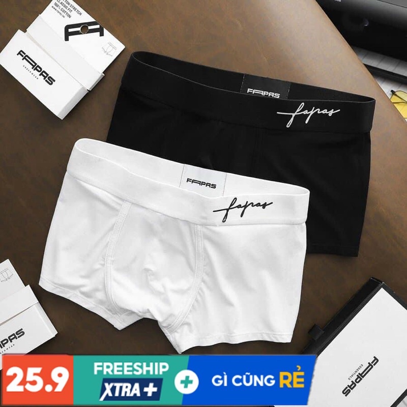 Combo 5 quần thun lạnh boxer và tam giác cho nam siêu mát lạnh chất lượng cao, có đủ 5 màu (đen,trắng,xám,than,xanh đen)