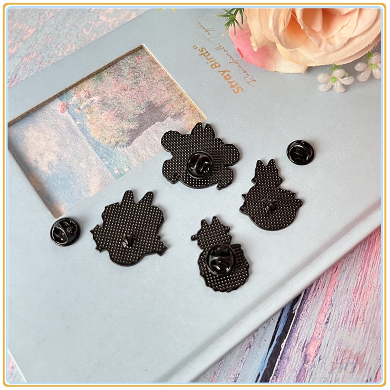 ♥ Trâm Cài Áo Hình Nhân Vật One Piece ♥ 1 Huy Hiệu Tráng Men Hình Hoạt Hình Anime Sáng Tạo Trang Trí Balo