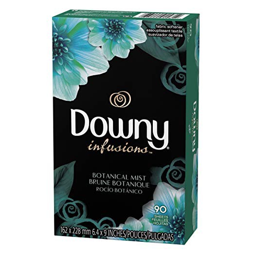 Giấy thơm Downy infusions Botanical Mist 90 tờ