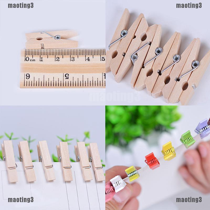 ❤Bộ 50 Miếng Gỗ mini 50x35mm