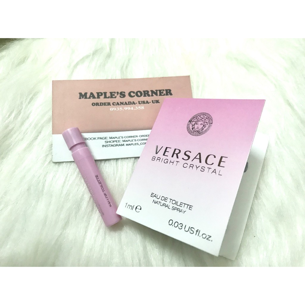 Nước hoa vial Versace Bright Crystal