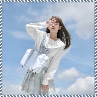 [Sẵn] [Chính hãng] [SNBL] Áo blouse tay ngắn/dài kèm nơ đồng phục Seifuku cổ thủy thủ - Cinderella