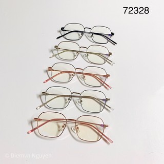 72328 GỌNG KÍNH CẬN LỤC GIÁC ĐẸP KIM LOẠI MẢNH _ FORM NHỎ [KÍNH CẬN NAM NỮ]