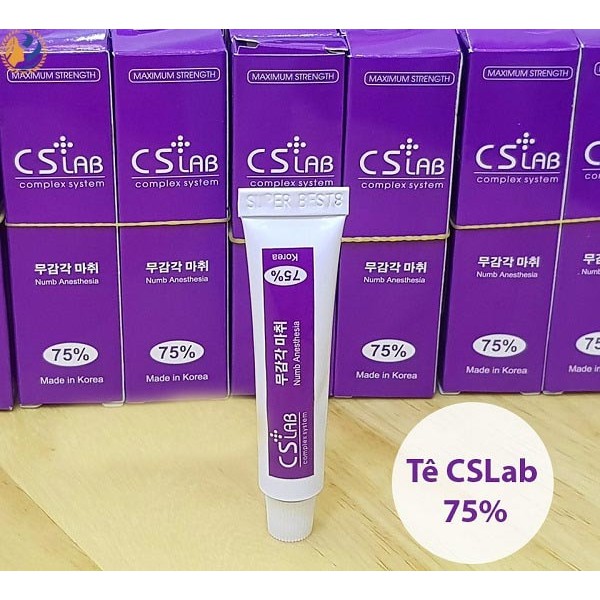 Kem ủ phun xăm Cs tím 75% Made In Korea