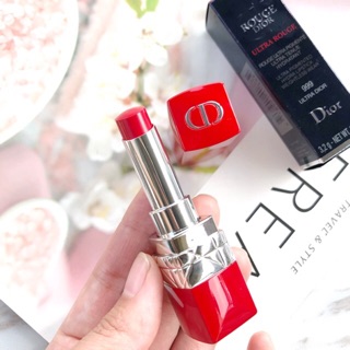 Son Dior Rouge Dior Ultra Rouge  Mẫu mới nhất vỏ đỏ lung linh rực rỡ!