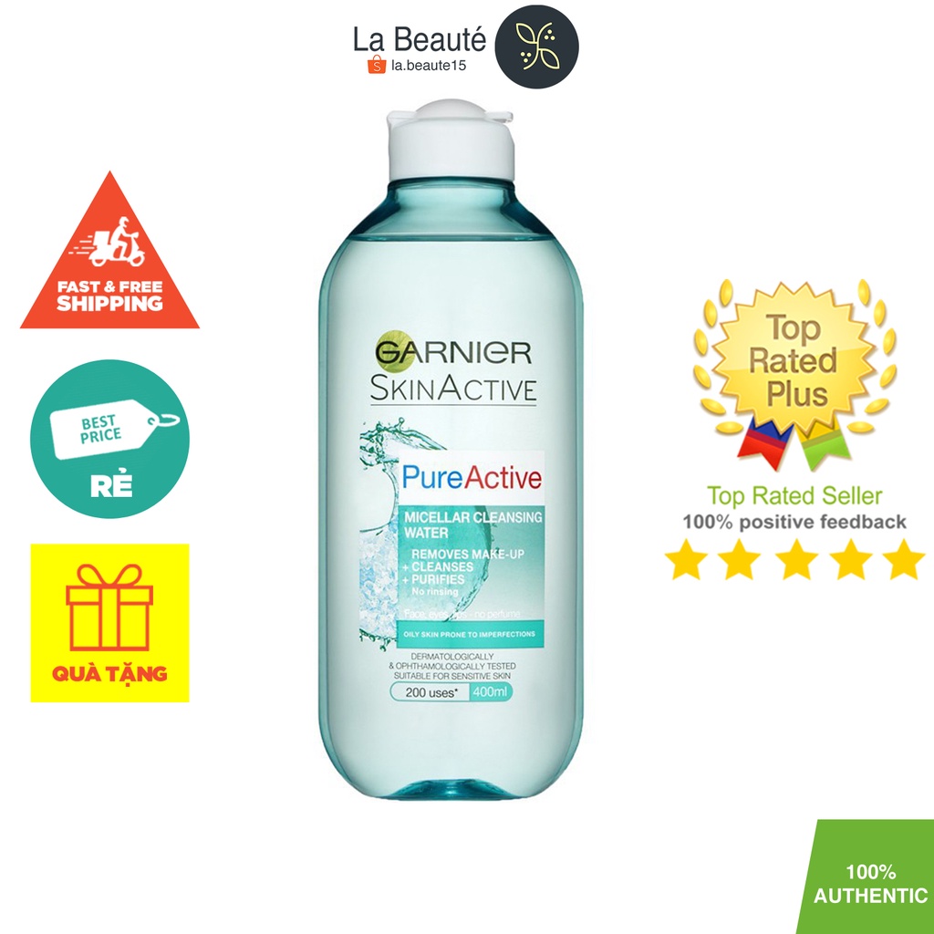 Garnier Skin Active Solution Micellaire Tout en 1 - Nước Tẩy Đủ Loại 125ml-400ml