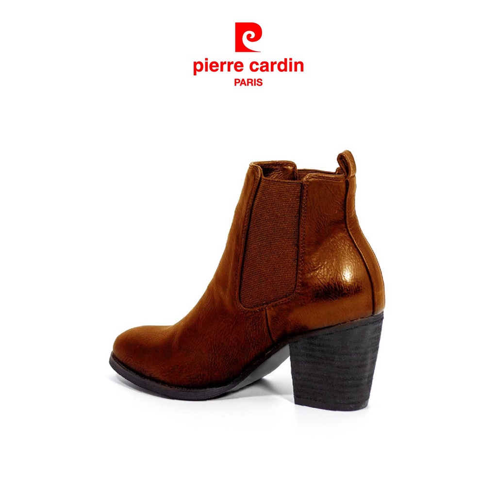 [NEW ARRIVAL] Giày Boots Nữ Icy, Chất liệu Da PU, Đế cao su tổng hợp độ cao 7cm, Cổ cao 16cm Pierre Cardin - PCWFWSF 152