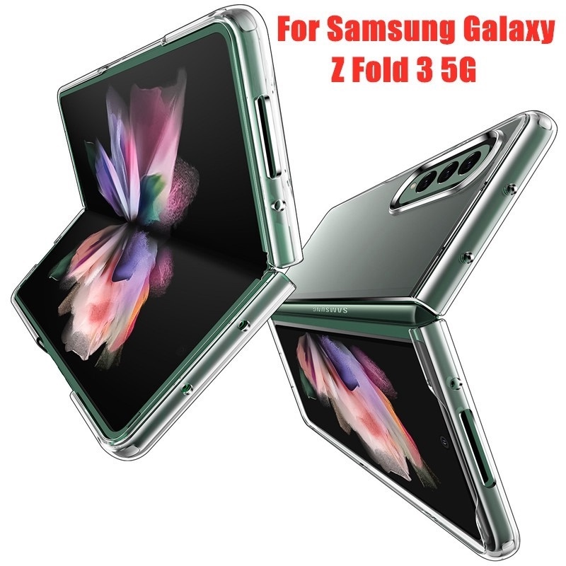 Ốp Điện Thoại Nhựa Cứng Trong Suốt Chống Sốc Cho Samsung Galaxy Z Fold 3 Fold4 5G Galaxy Z Fold 4 fold3 fold2