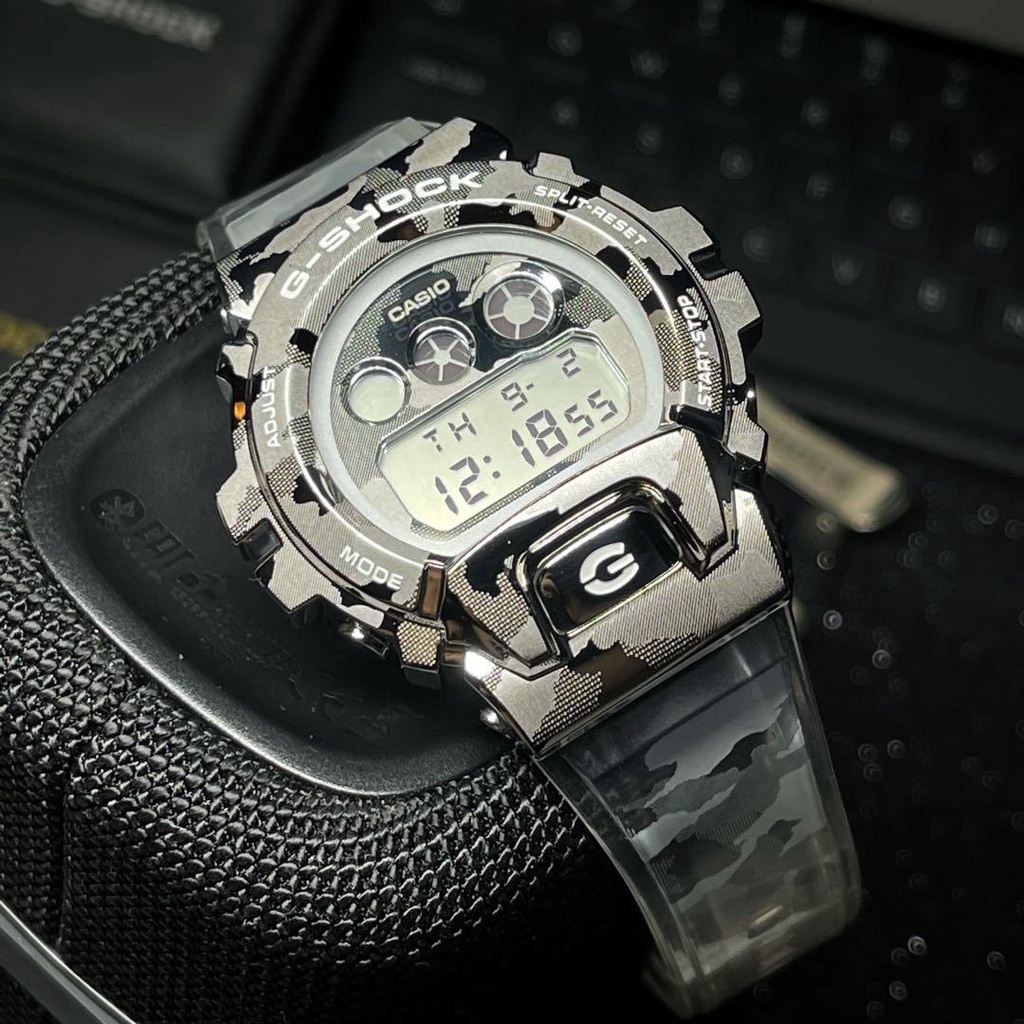 Đồng Hồ Nam Dây Nhựa Casio G-Shock GM-6900SCM-1DR Chính Hãng GM-6900SCM-1