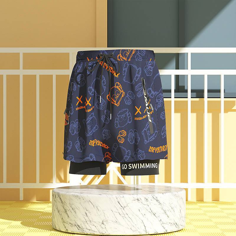Quần Short Bơi Thoáng Khí Nhanh Khô Chống Thắt Lưng Cho Nam | BigBuy360 - bigbuy360.vn