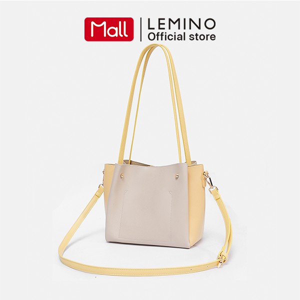 Túi Xách Công Sở Phối Màu LE BY LEMINO LB232102