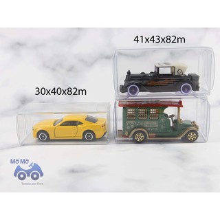 Hộp PVC đựng xe mô hình Tomica hoặc Hotwheels