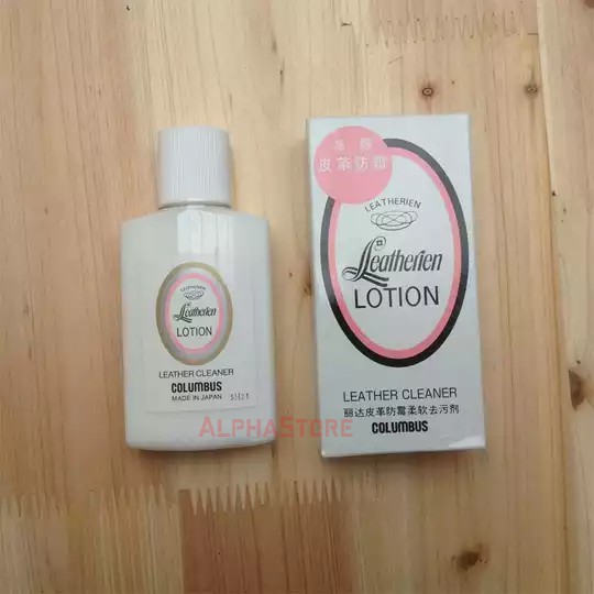 Dung Dịch Chăm Sóc Đồ Da 3-Trong-1 Columbus Leatherien Lotion - Leather Cleaner - Tẩy Rửa, Dưỡng Mềm, Chống Mốc Giày