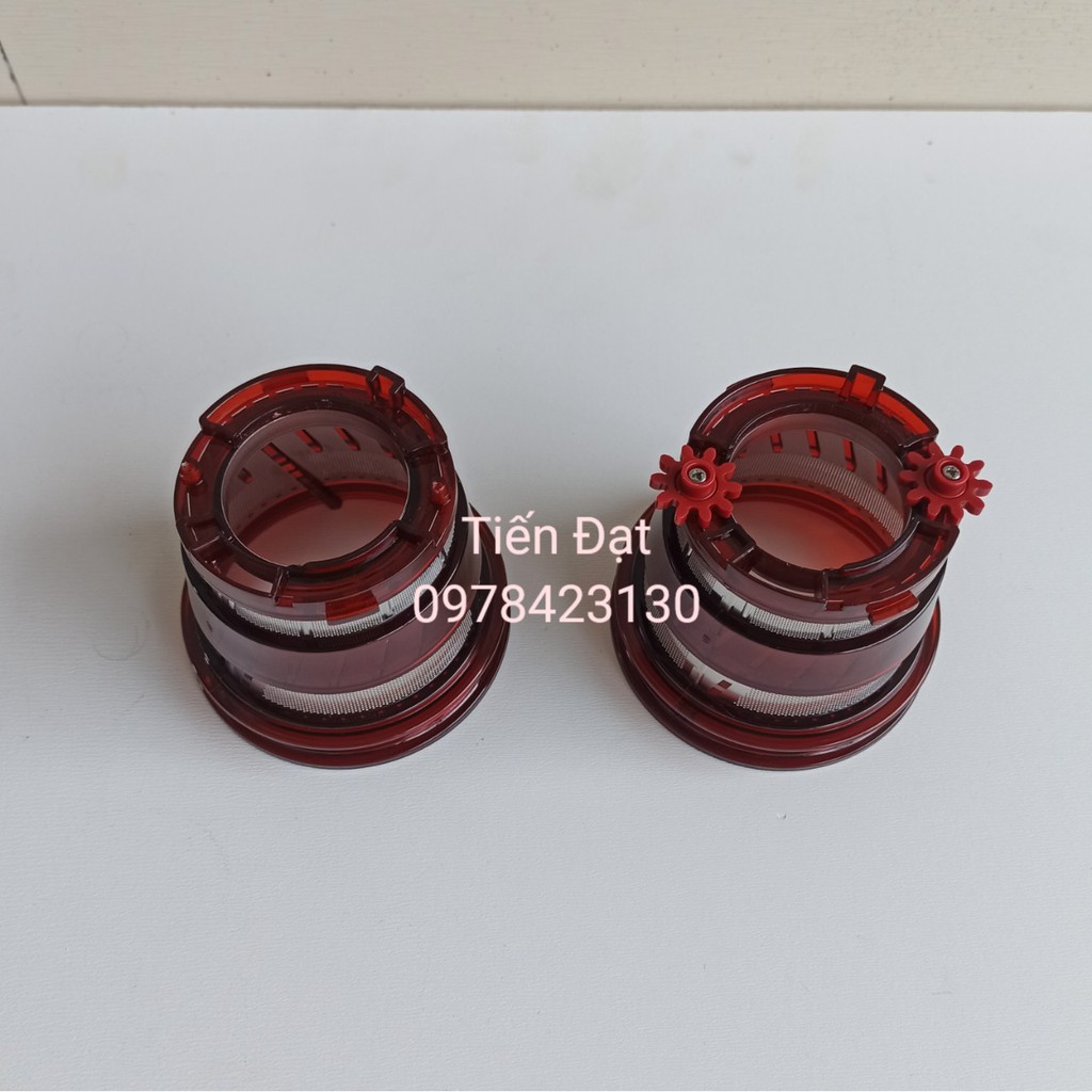 Màng lọc kèm bánh xe,màng lọc không bánh xe màu đỏ máy ép chậm SAVTM JE07JE31,JE35
