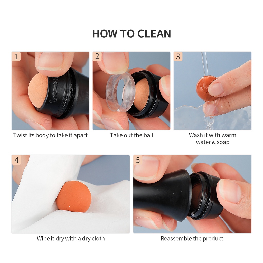 Cây lăn dầu FOREVERLILY hấp thụ dầu bằng đá núi lửa tự nhiên (có thể dùng nhiều lần)