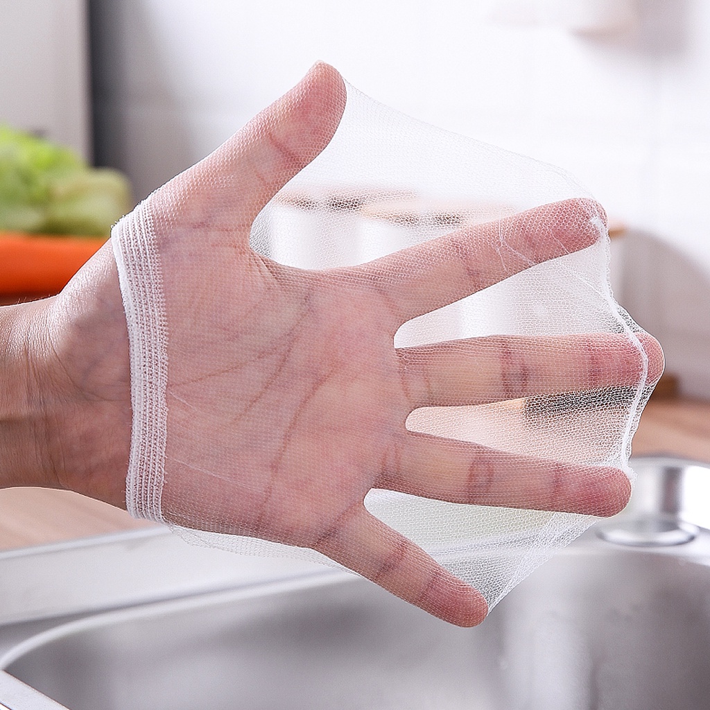 Bộ 50 Miếng Lưới Hình Tam Giác Gắn Bồn Rửa Chén Tiện Lợi