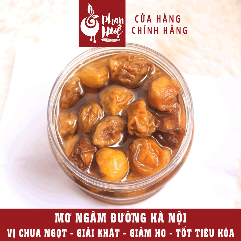 Mơ ngâm đường Hà Nội 2Kg, mơ tươi chọn lọc 100%, thức uống vừa giải nhiệt vừa tốt cho sức khỏe