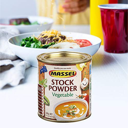 Hạt nêm không bột ngọt tốt cho bé của Úc Massel Stock powder