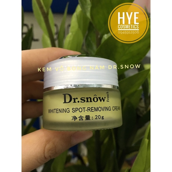 Kem vỗ nám,Vỗ bong Dr Snow mờ nám,sạm