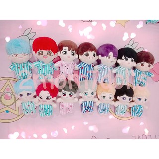 Pyjama BT21 Koya RJ Mang Shooky Cooky Chimmy Tata - Outfil doll 20cm (Không kèm doll)