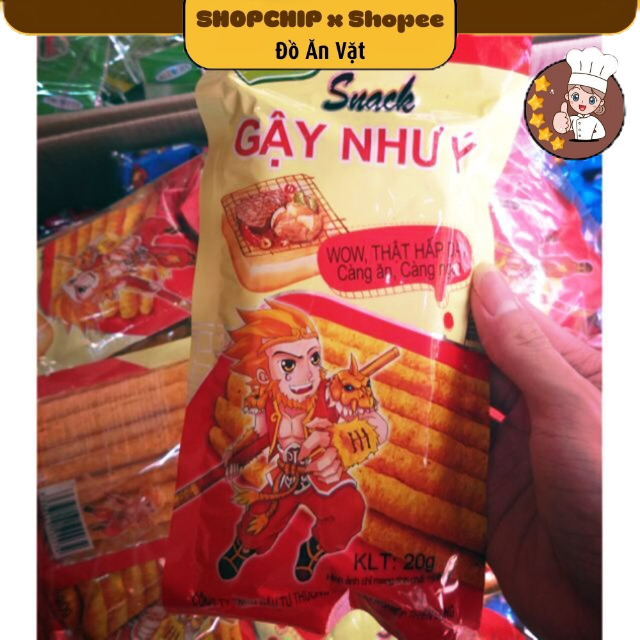 Snack Gậy Như Ý Bim Bim Cay Bịch 30 Gói