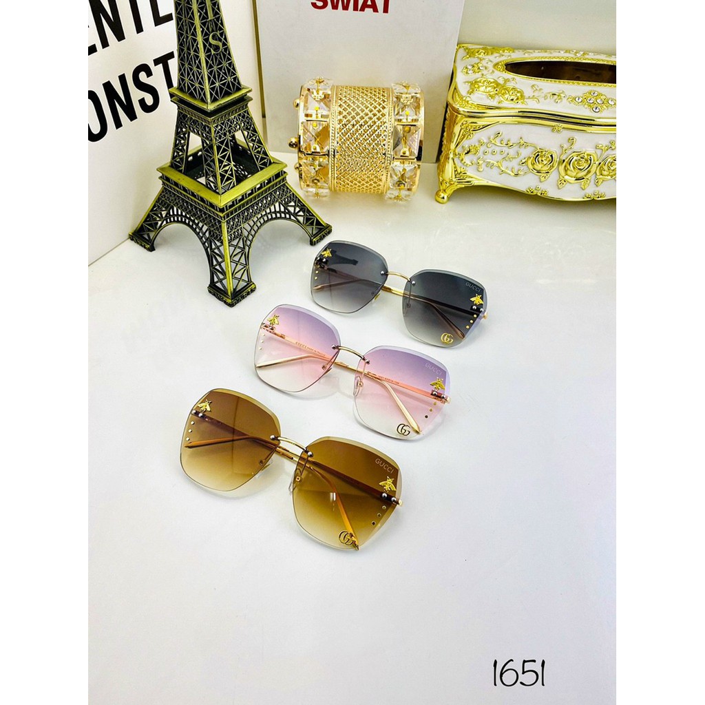 Kính mát thời trang nữ A2043 💎 Kính chống tia UV bảo vệ mắt | BigBuy360 - bigbuy360.vn