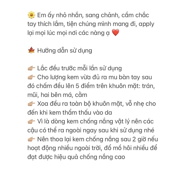 [Duty Free] Kem Chống Nắng Rau Má