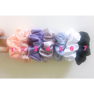 Dây cột tóc, buộc tóc Scrunchie trơn