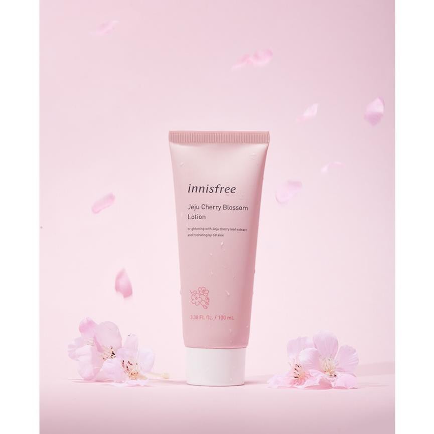 Sữa Dưỡng Làm Sáng Da Innisfree Jeju Cherry Blossom Lotion 100ml Hàng mới về