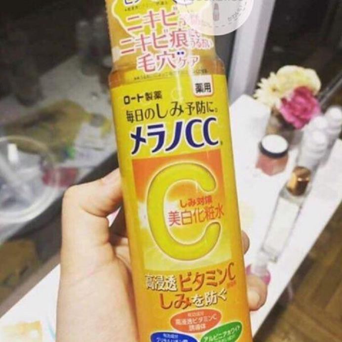 [CHÍNH HÃNG] Nước hoa hồng CC Melano Nhật Bản 170ml giúp dưỡng trắng da mờ vết thâm | BigBuy360 - bigbuy360.vn