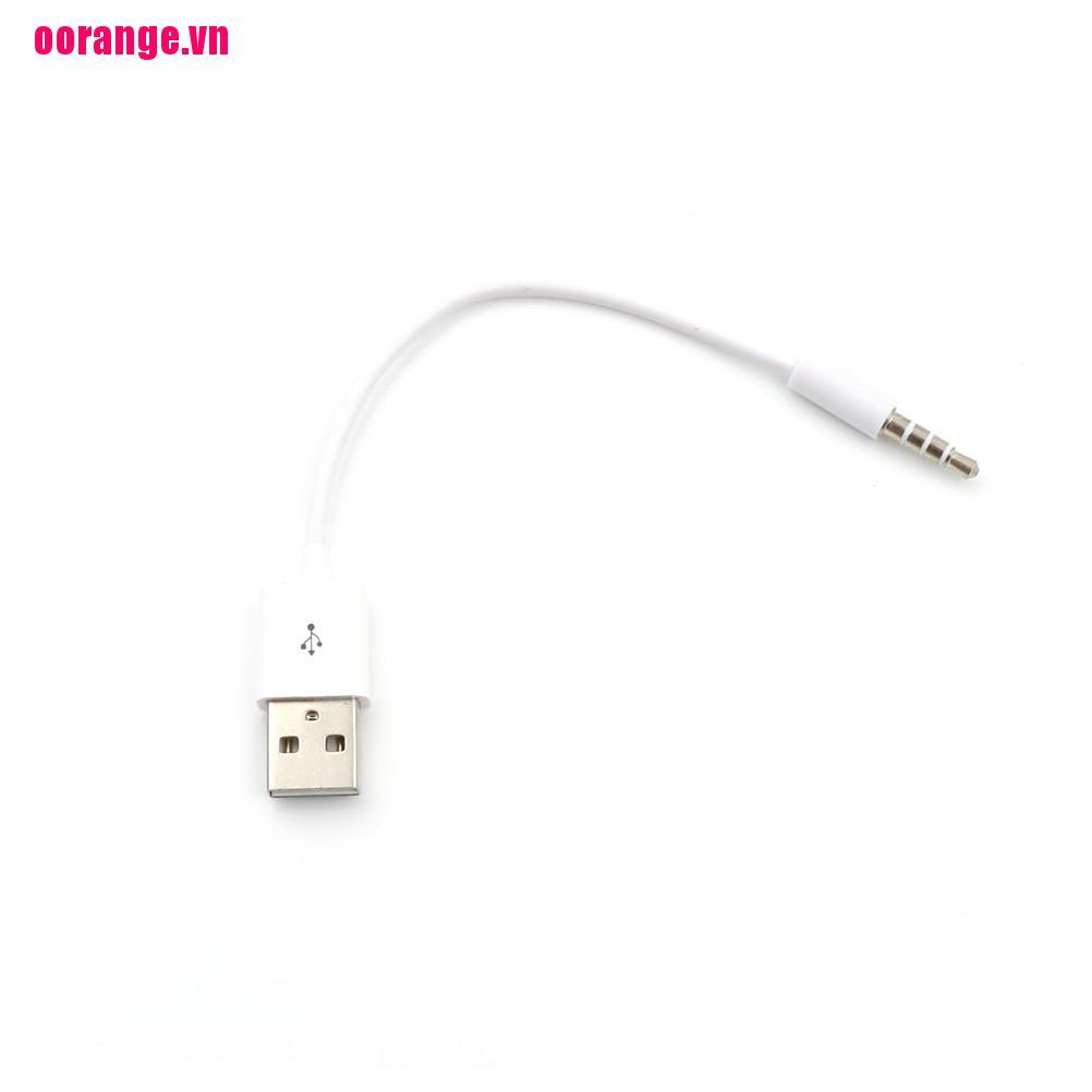 Cáp Chuyển Đổi Âm Thanh 15cm 3.5mm Aux Sang Usb 2.0 Cho Mp3