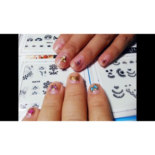 Combo 5 Sticker dán móng tay xinh xắn cho bé