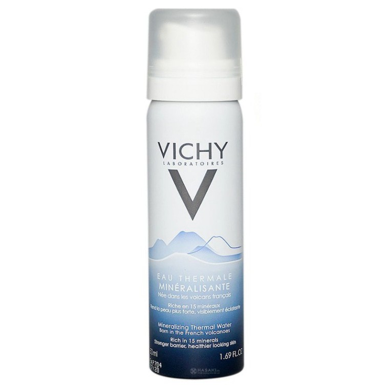 [CHÍNH HÃNG] Combo Vichy Xịt Khoáng Dưỡng Da Thermal Spring Water 50ml và Tinh Chất Khoáng Cô Đặc Vichy Mineral 89 30ml