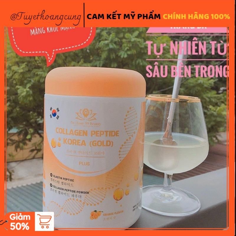 COLLAGEN THUỶ PHÂN VI CÁ THE PEPTID KOREA GOLD HÀN QUỐC CHÍNH HÃNG ĐẸP DA TRẺ HOÁ CƠ THỂ