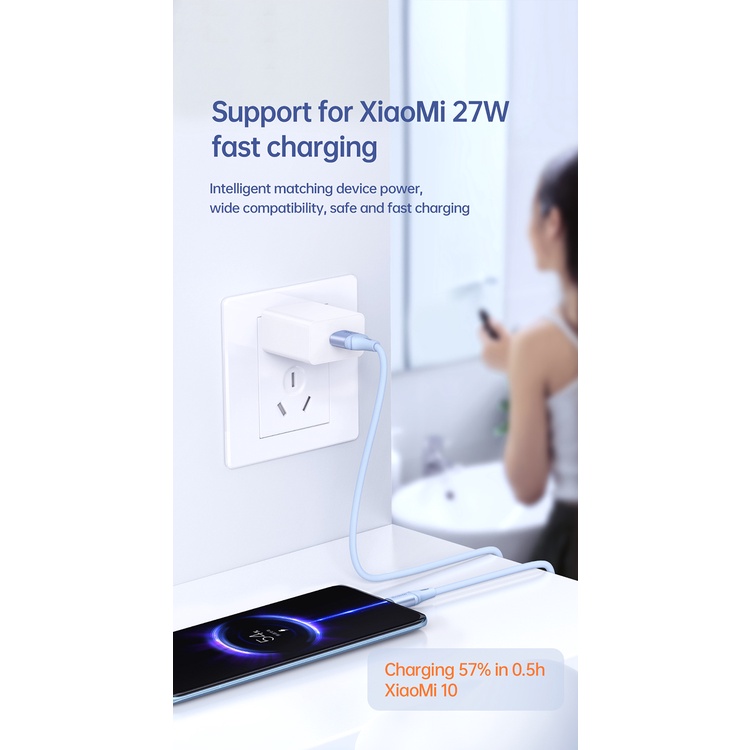 Dây Cáp Sạc Mcdodo USB Sang Type C 1.2M 5A 100W CA-184