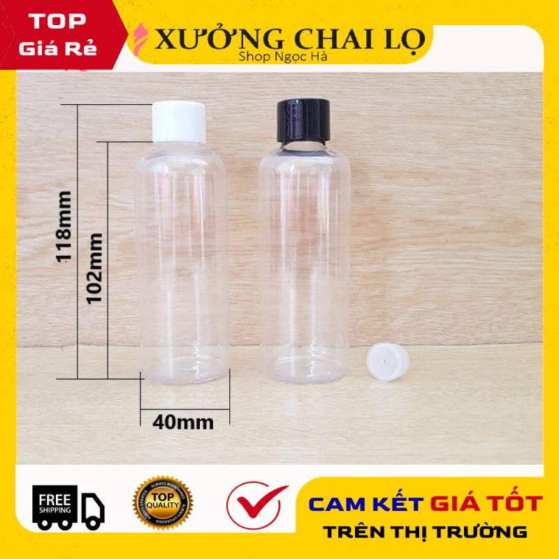 Chai Chiết Mĩ Phẩm ❤ GIÁ RẺ NHẤT ❤ Chai nhựa pet Nắp Vặn đen 20ml,30ml,50ml,100ml chiết mỹ phẩm, phụ kiện du lịch