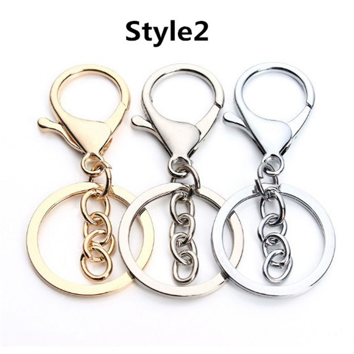 Set 2 móc khóa càng cua 30mm x 70mm