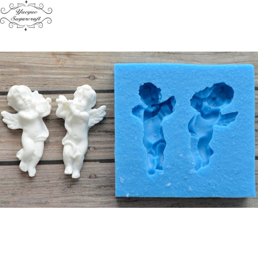 Khuôn silicone Làm Bánh Hình Thiên Thần