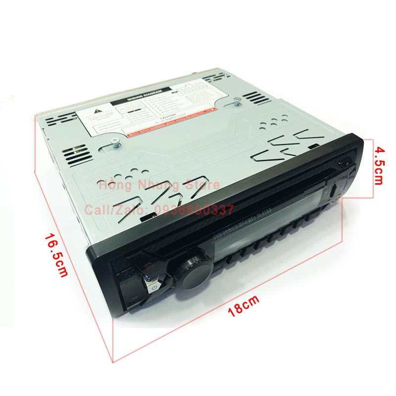 Đầu Bluetooth xe hơi , Usb,thẻ nhớ,Aux,radio 12v-24vdc