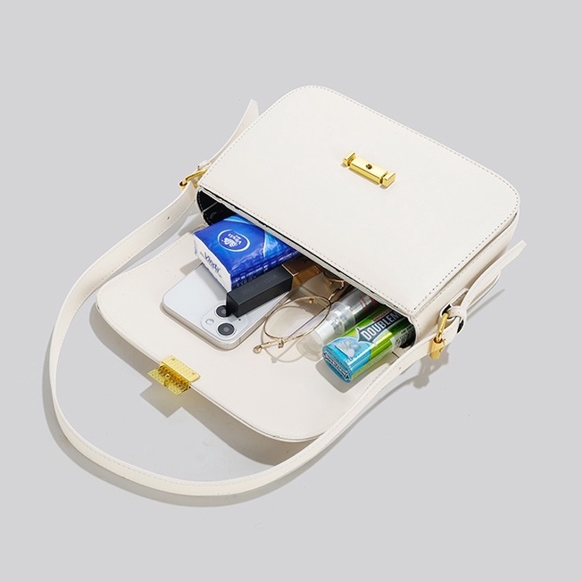 🌸Hàng Order🌸 Túi Xách Nữ CEEKAY Da Trơn Nắp Gập Khóa Gài Quai Da Đeo Quai Sách Sang Chảnh Nữ Tính 🌸Hàng Quảng Châu