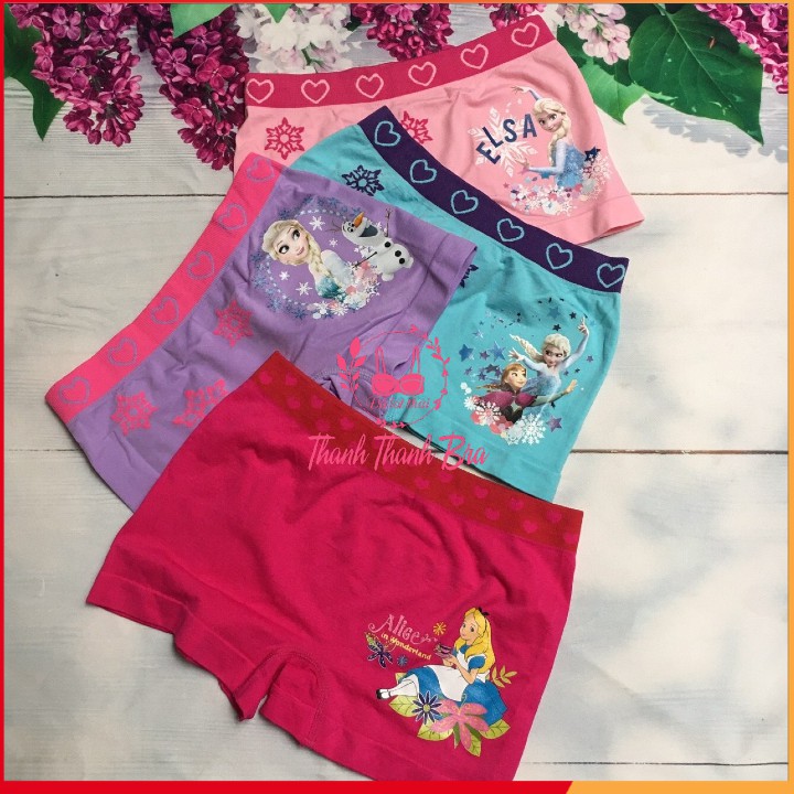 Quần đùi Bé Gái công chúa Disney size S, L, XL, XXL