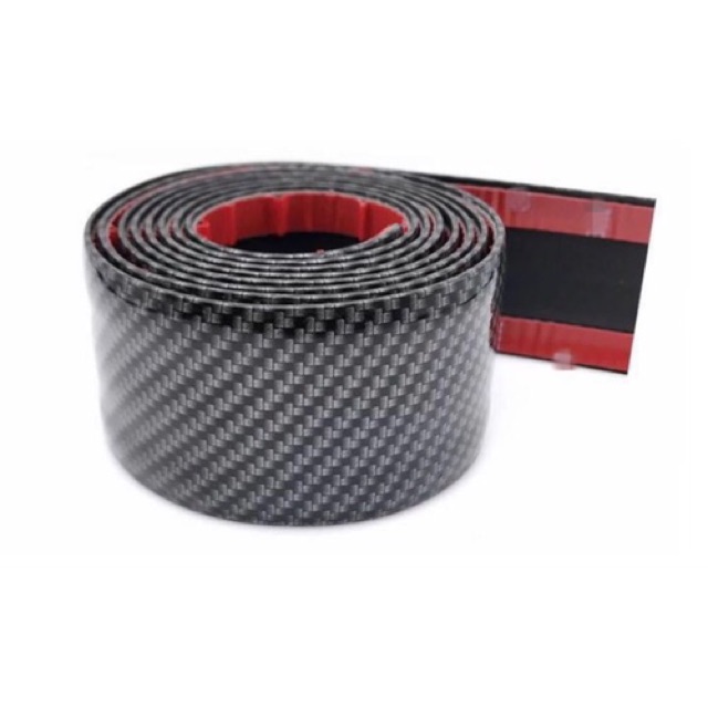 Miếng dán 3d Carbon chống va chạm xe 3cm x2met