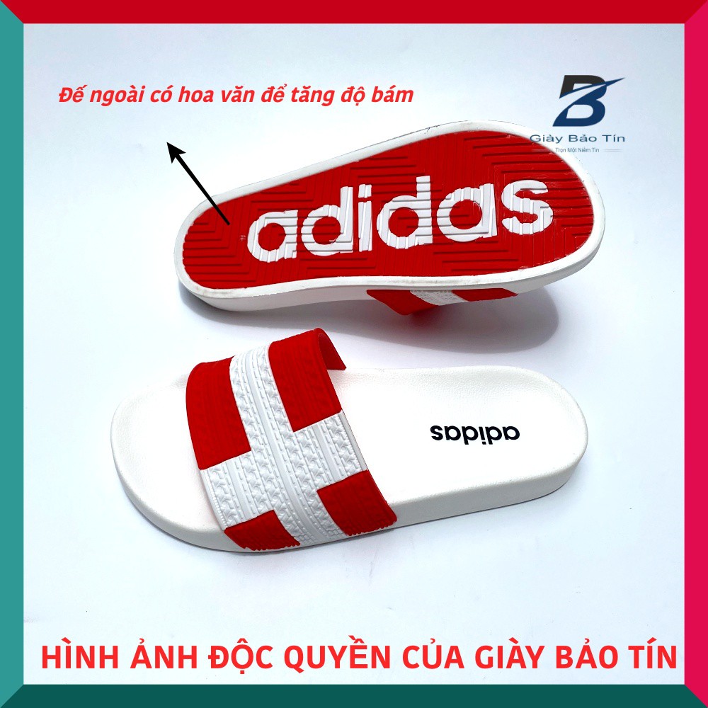 Dép nam Adidas Adilete 2 màu thời trang, quai dép sần chống bám nước, đế ngoài dép sần tăng ma sát, thiết kế ôm chân .