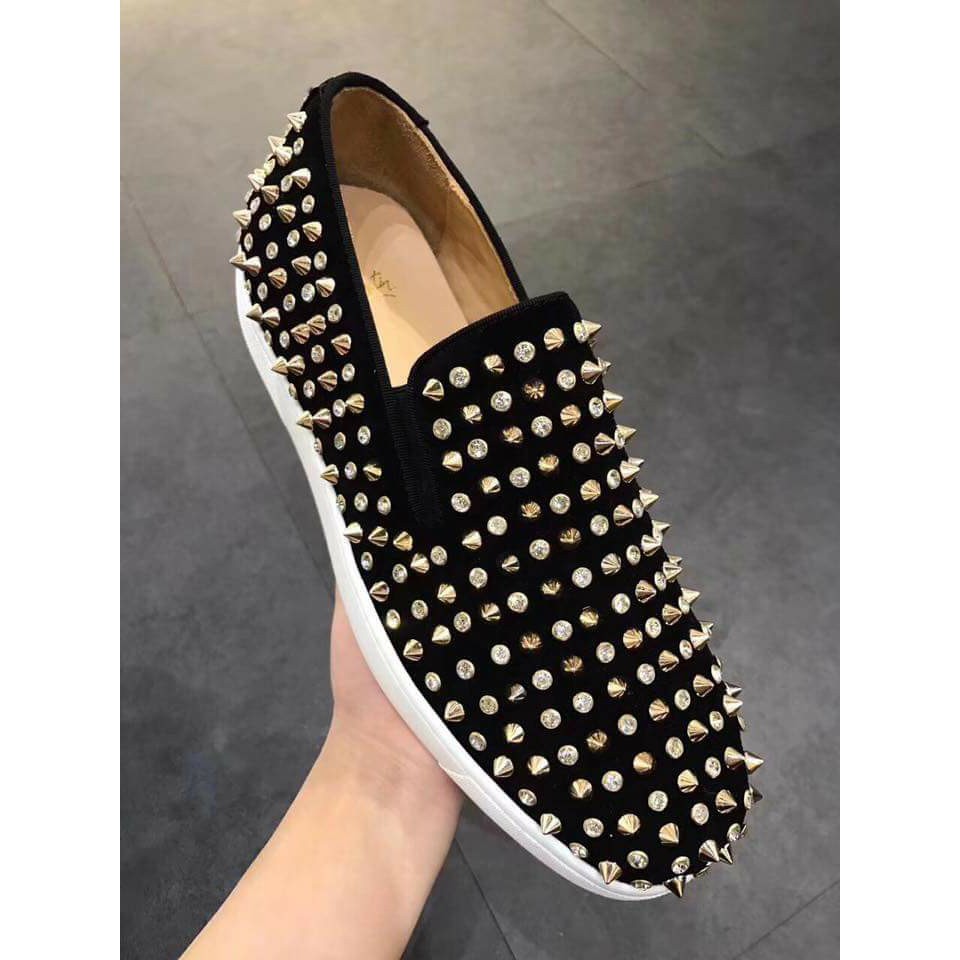 Giày slip on Louboutin
